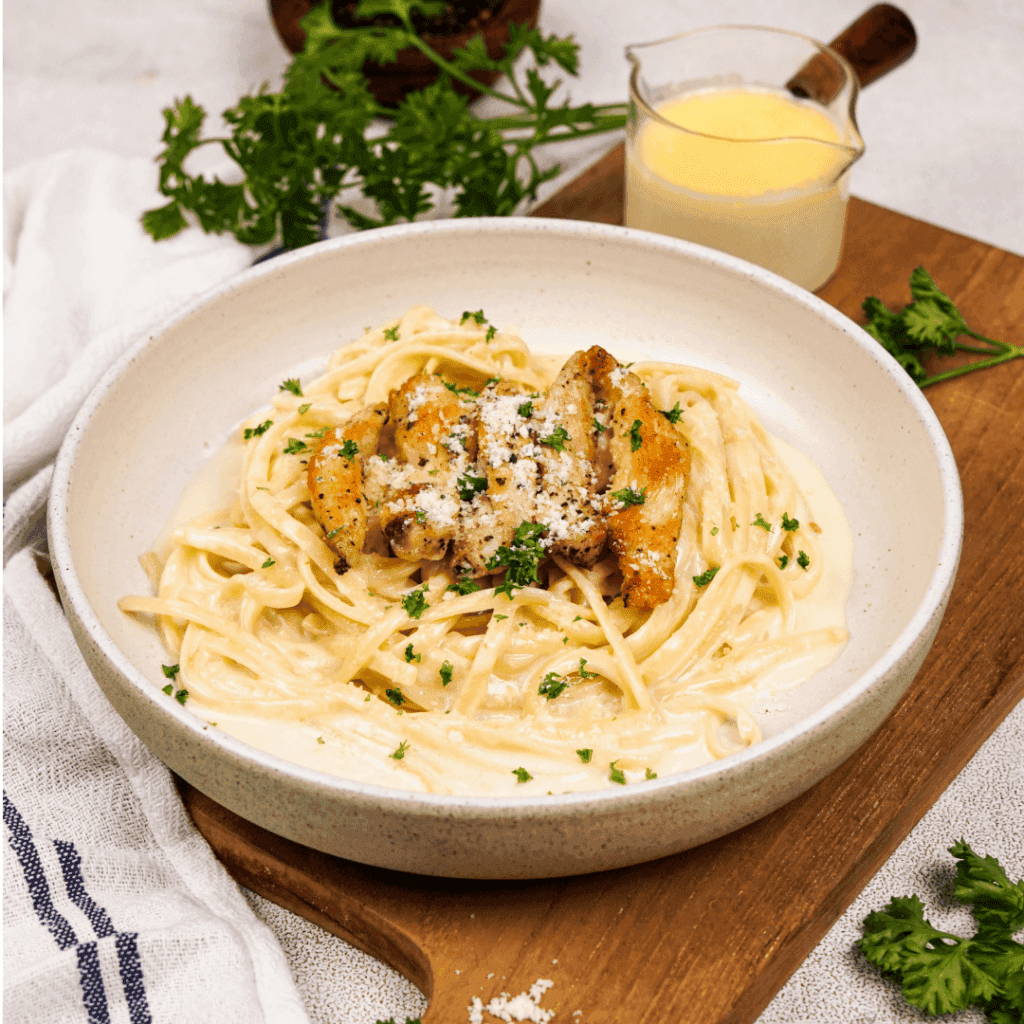 chicken alfredo pasta