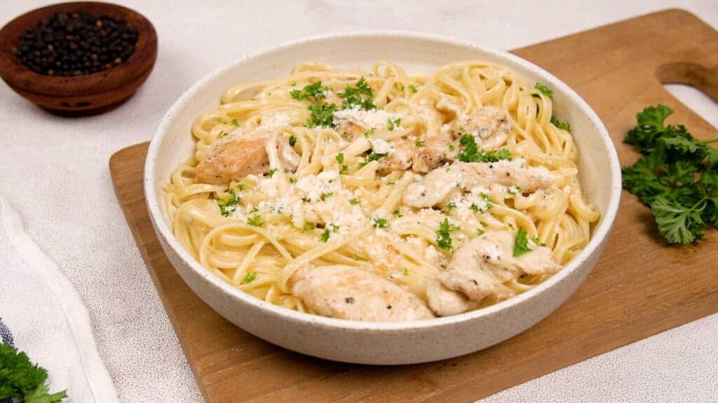Chicken Alfredo Pasta - Cook It Real Good
