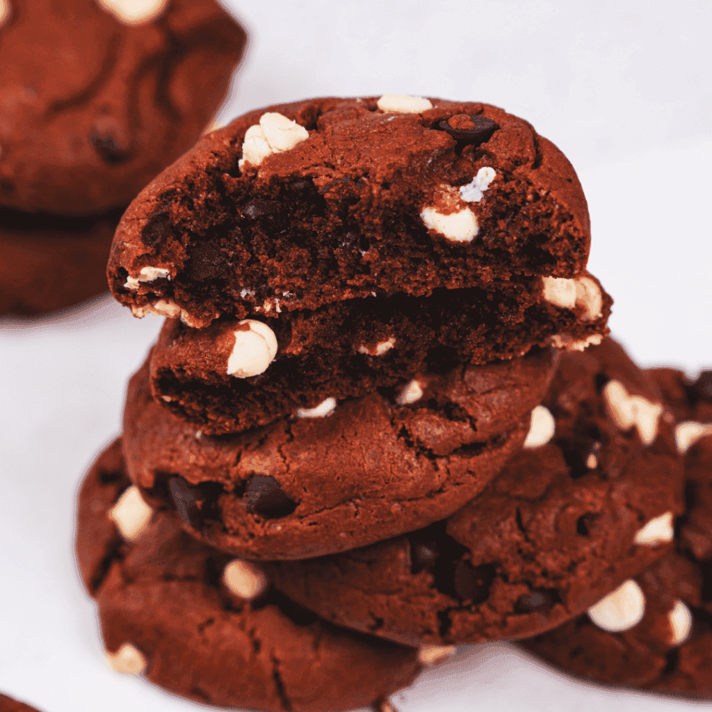 red velvet cake cookies