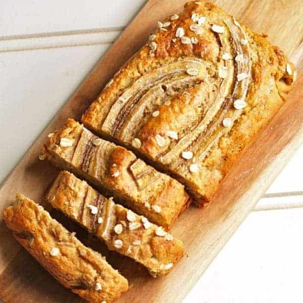 healthy banana bread