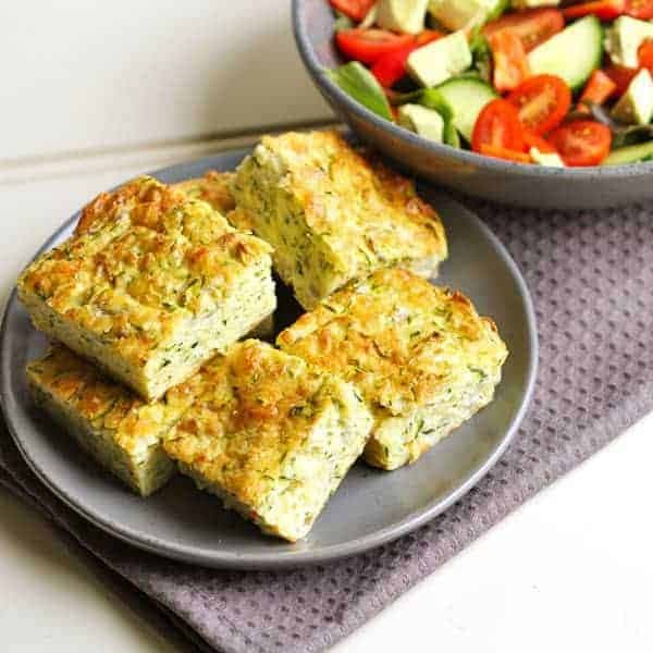 Healthy Zucchini Slice