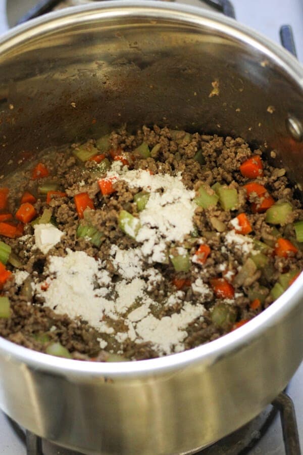 Step by step photo instructions on how to make Savoury Mince