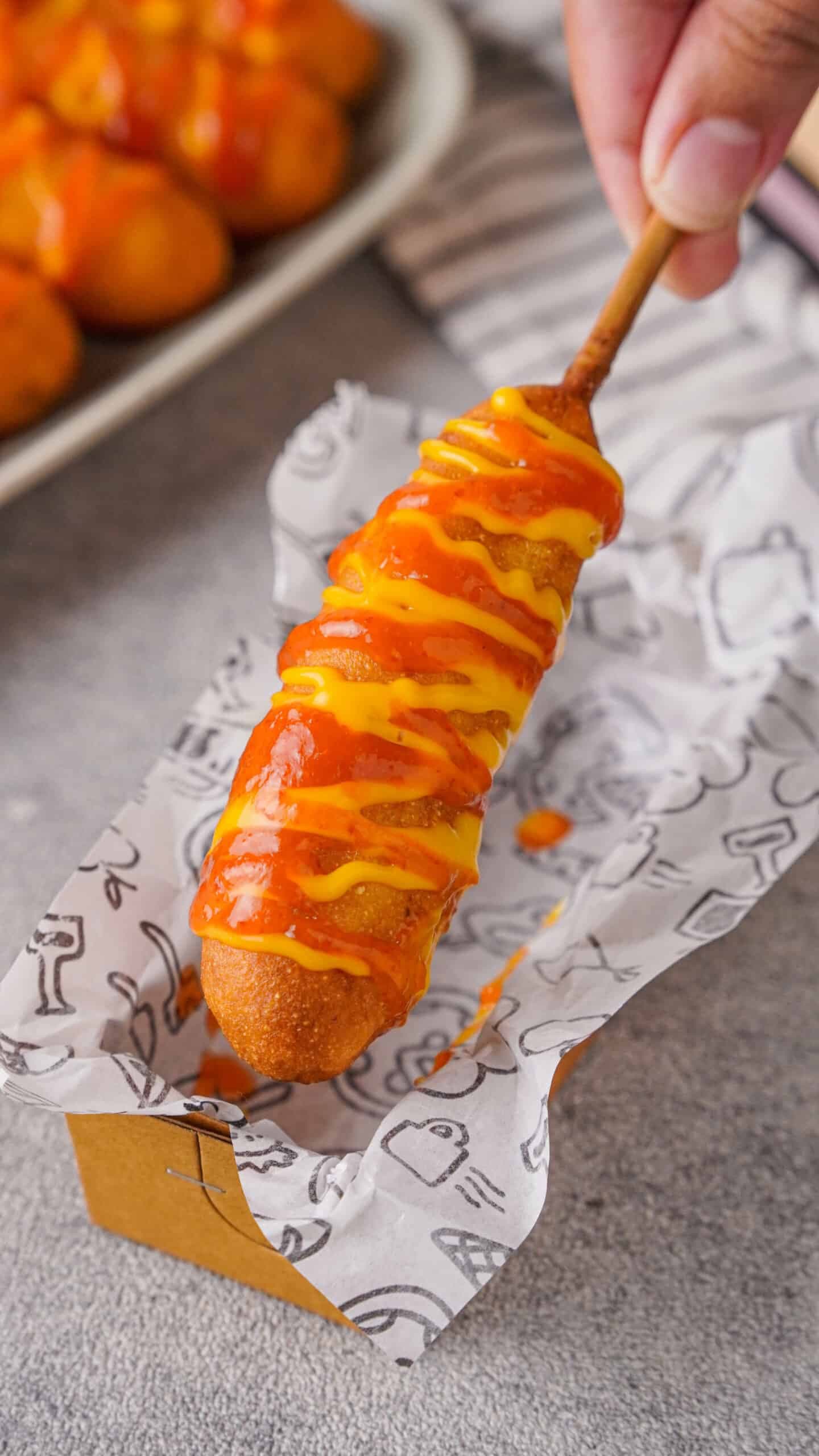 Air Fryer Corn Dogs