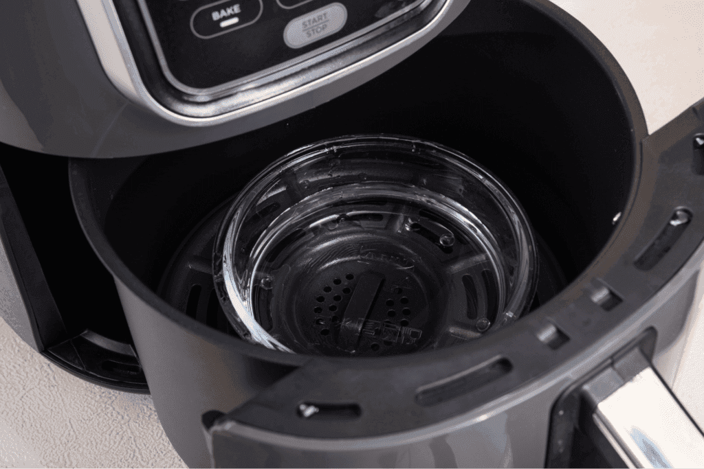 Vinegar & lemon juice in air fryer basket
