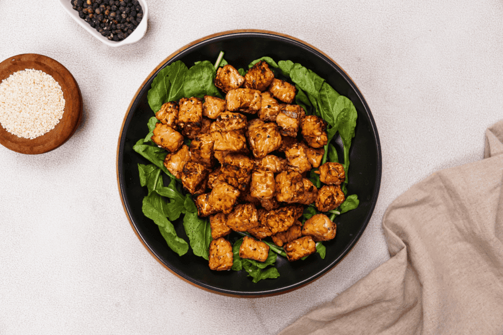 air fried tempeh