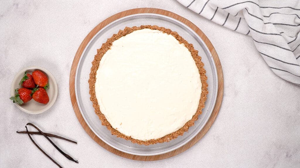 3 ingredient no bake cheesecake