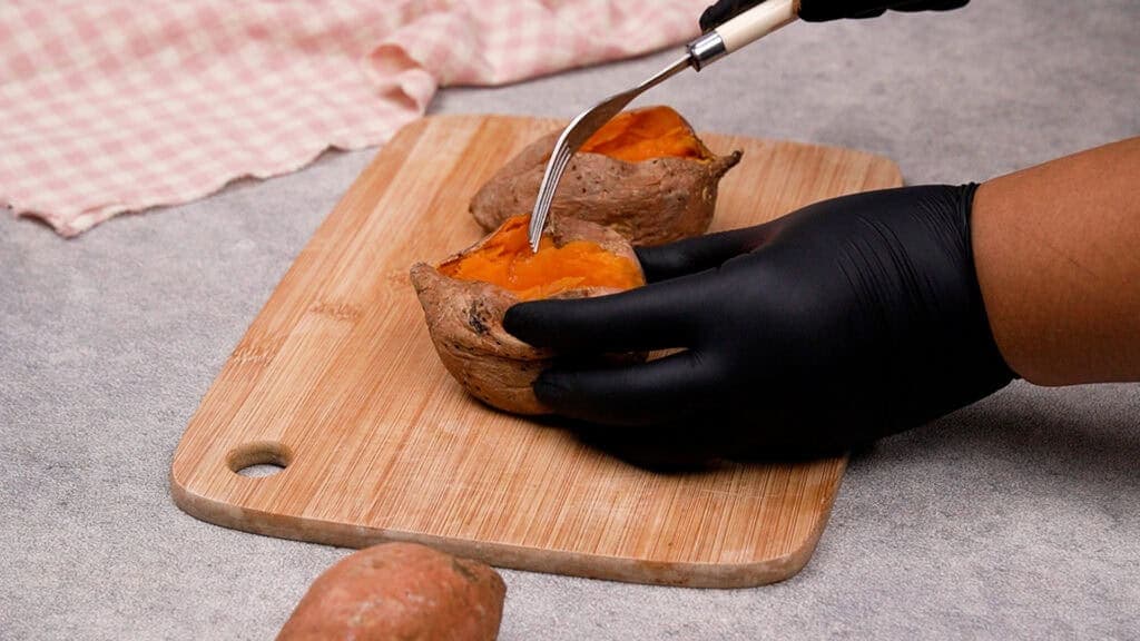 Microwave Sweet Potato