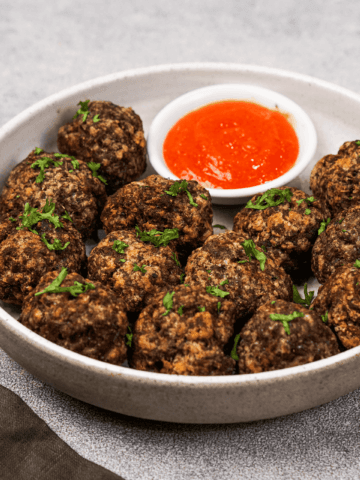 Air Fryer Meatballs