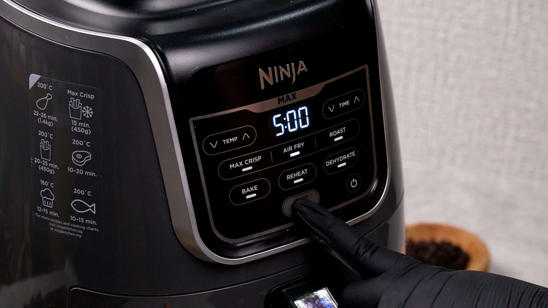 Start by preheating your air fryer to 400°F (200°C).