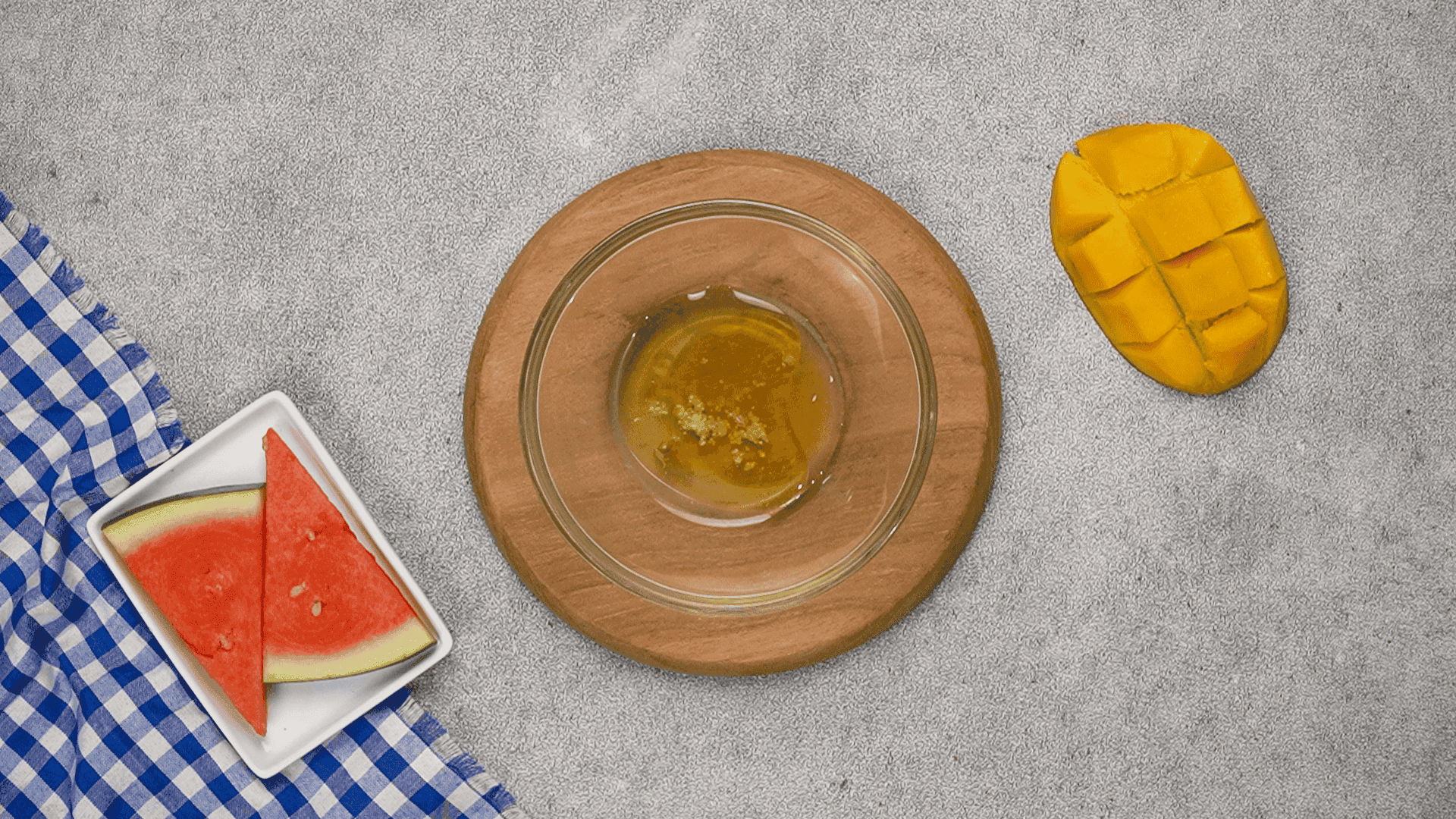 In a small bowl, whisk together the honey, lime juice, extra virgin olive oil, and a pinch of salt until the dressing is fully combined.