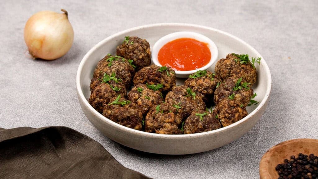 Air Fryer Meatballs