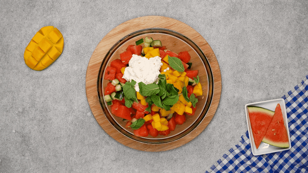 watermelon salad ingredients