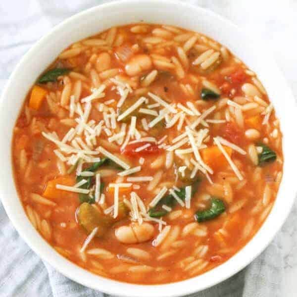 Vegetable Orzo Soup