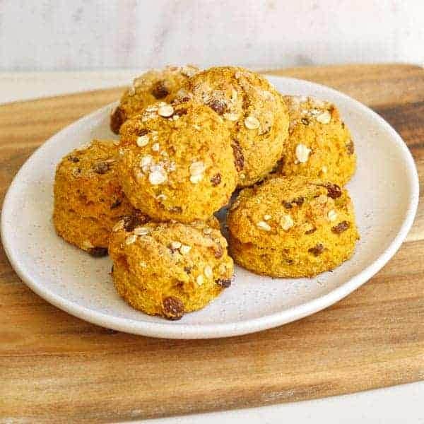 healthy pumpkin scones
