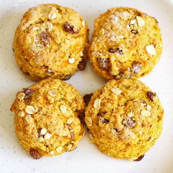4 pumpkin scones