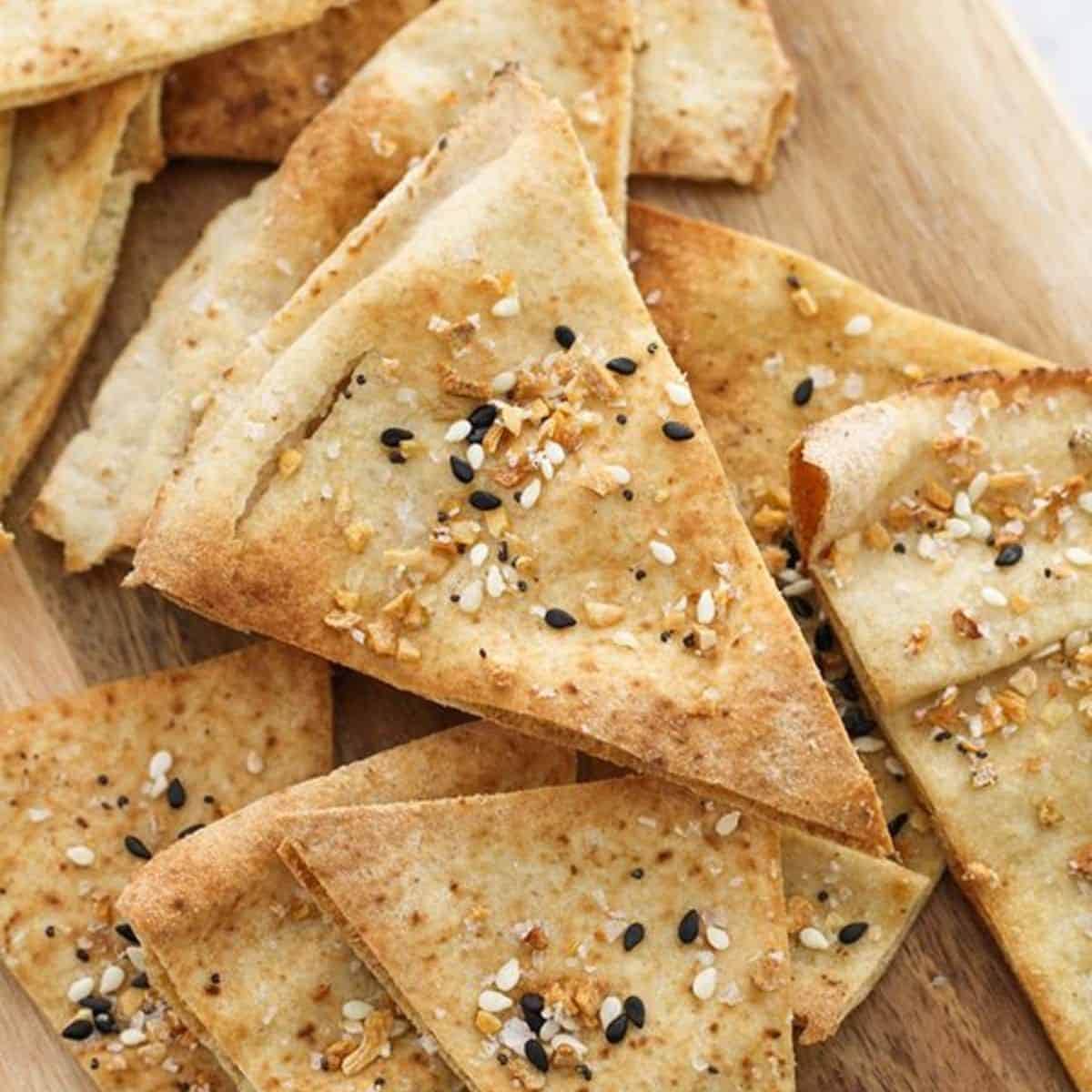 Homemade Baked Pita Chips
