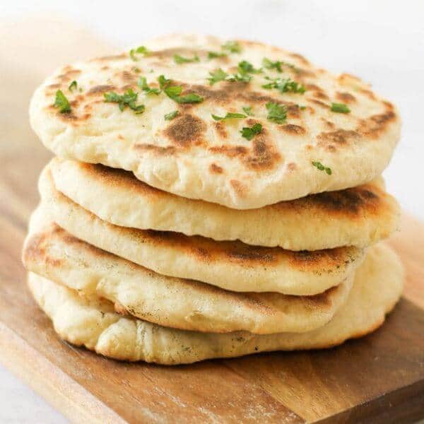 Quick and Easy Yoghurt Flatbreads