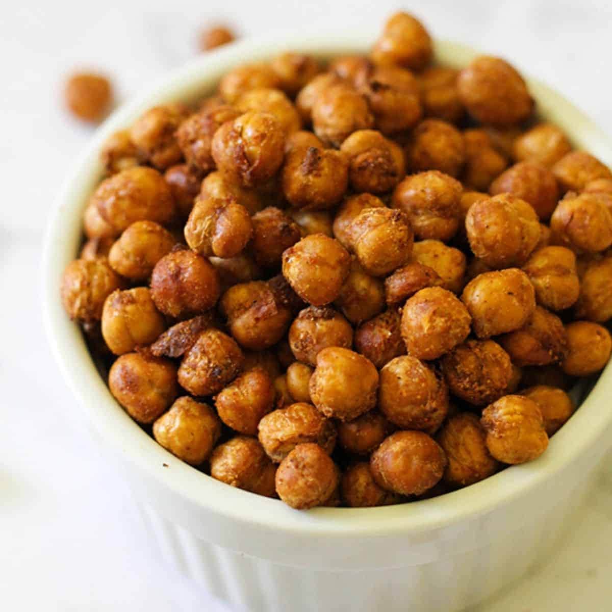 Crispy Air Fryer Chickpeas