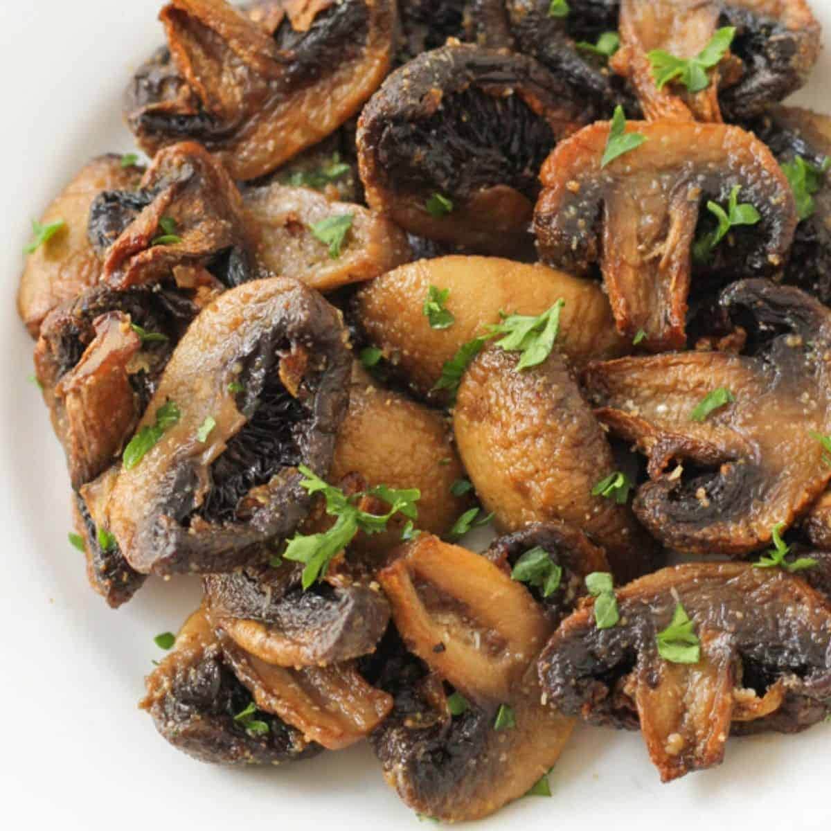 Air Fryer Mushrooms