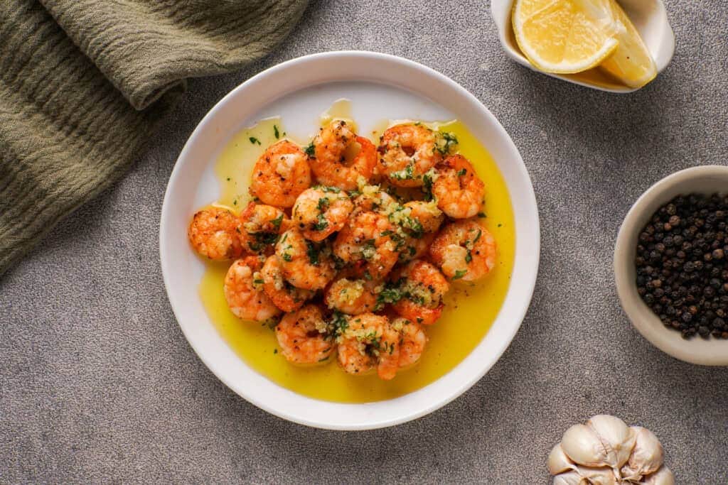 Delicious Air fryer shrimp