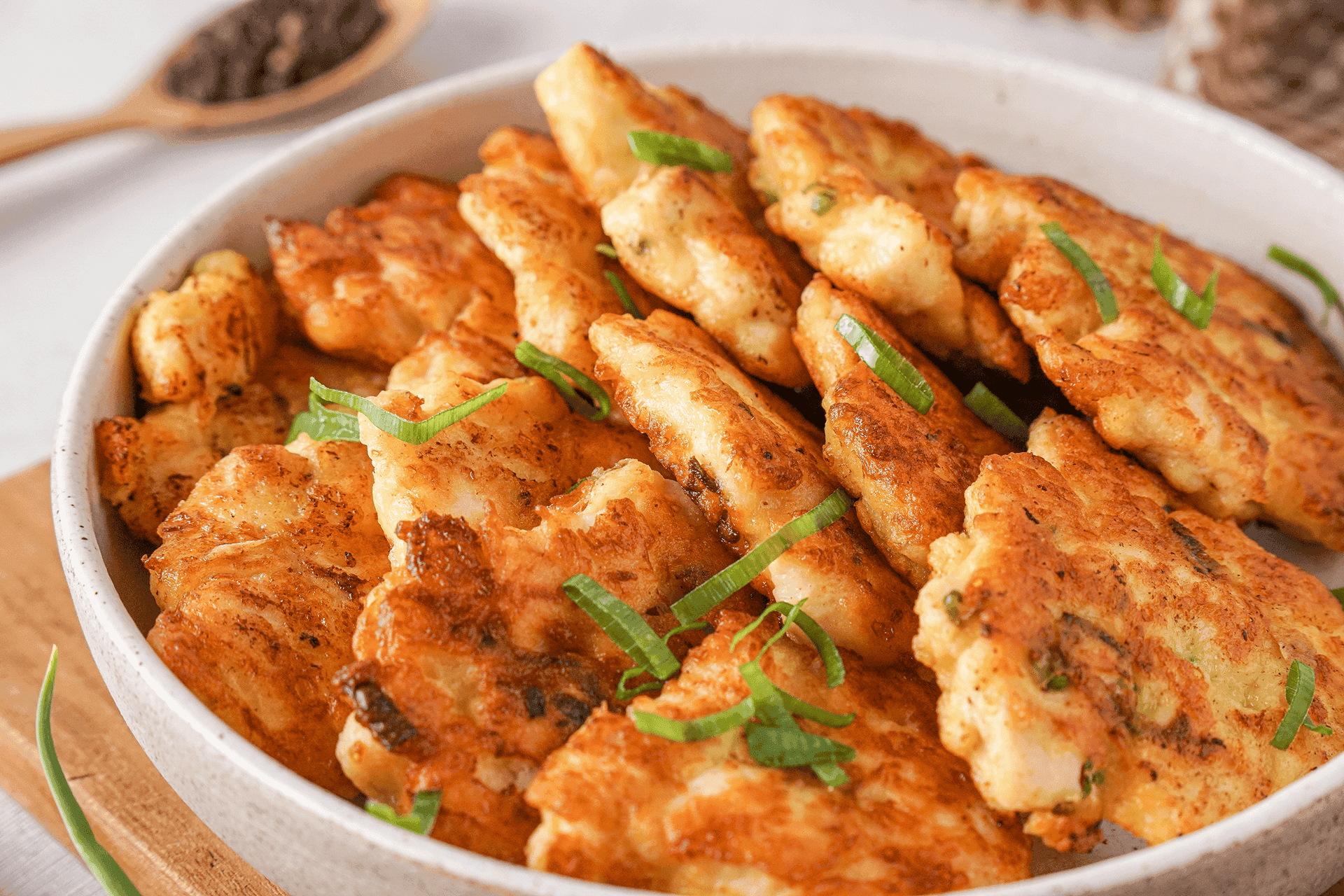 Chicken Fritters