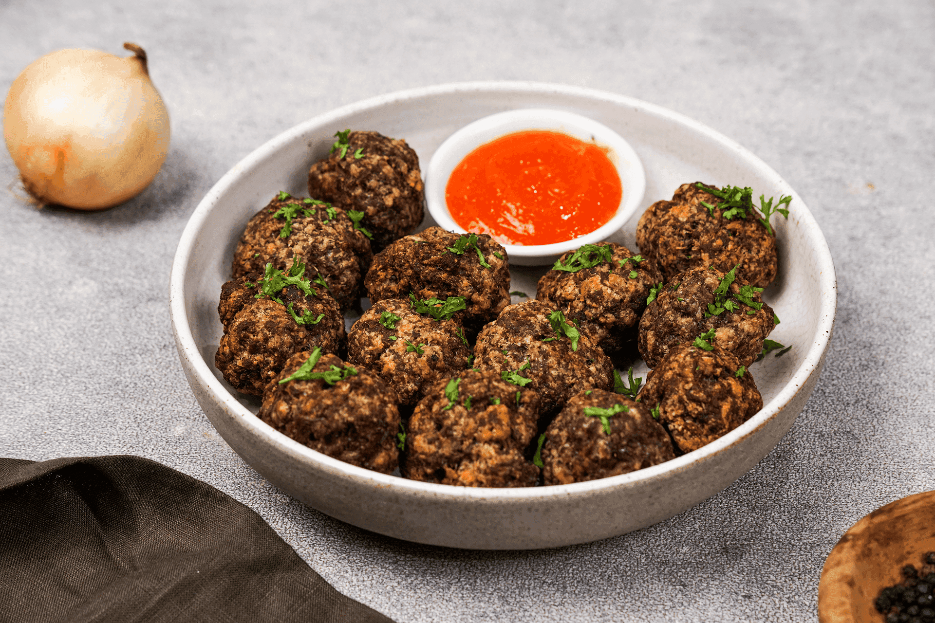 Air Fryer Meatballs