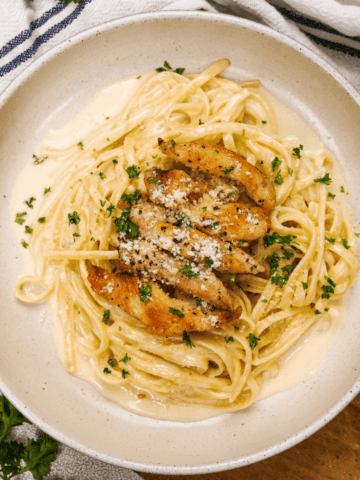 chicken alfredo pasta